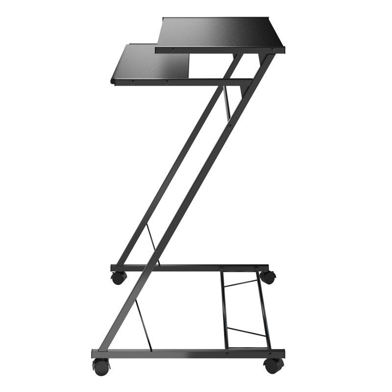 Lavish home mobile rolling cart compact computer desk discount